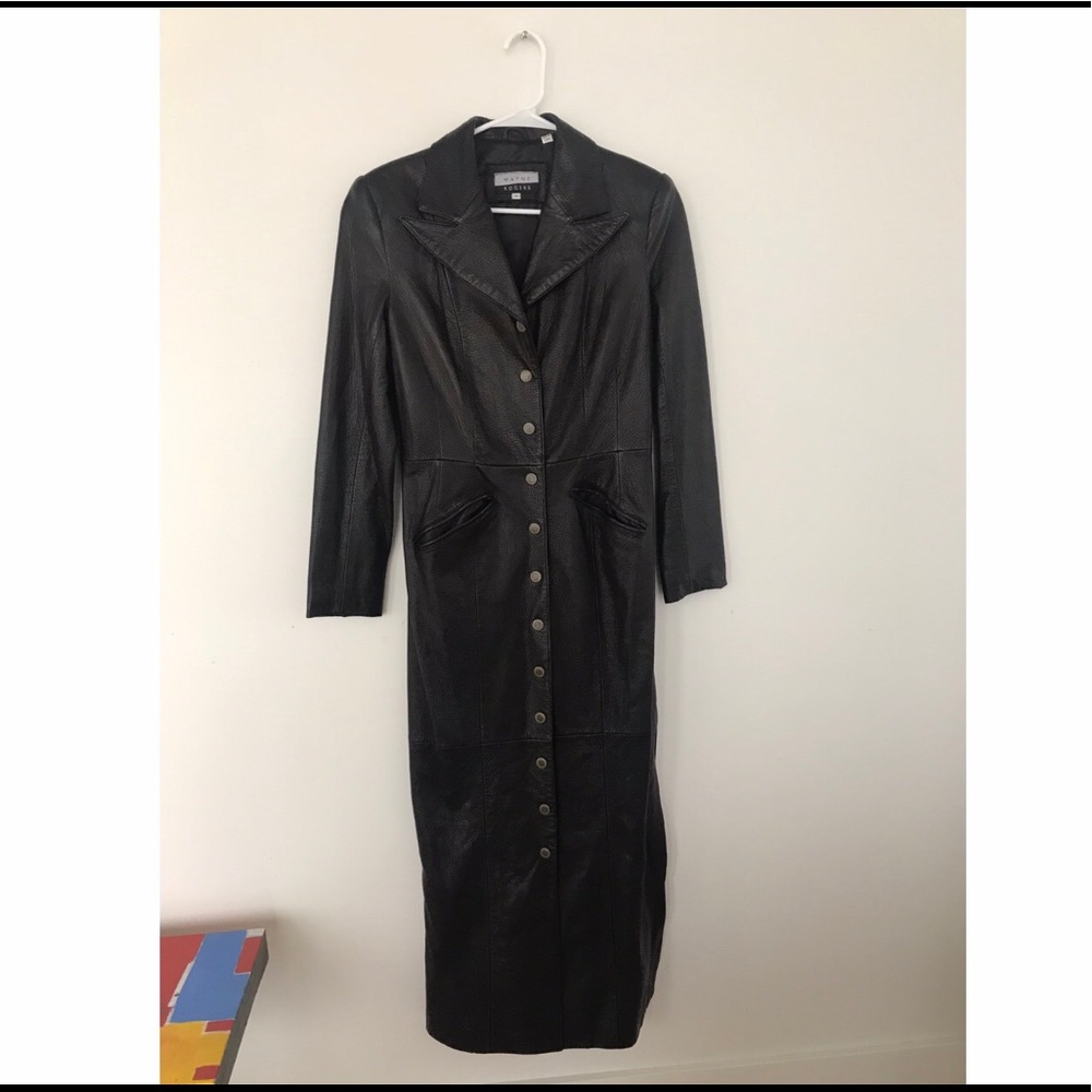 Vintage Leather Coat